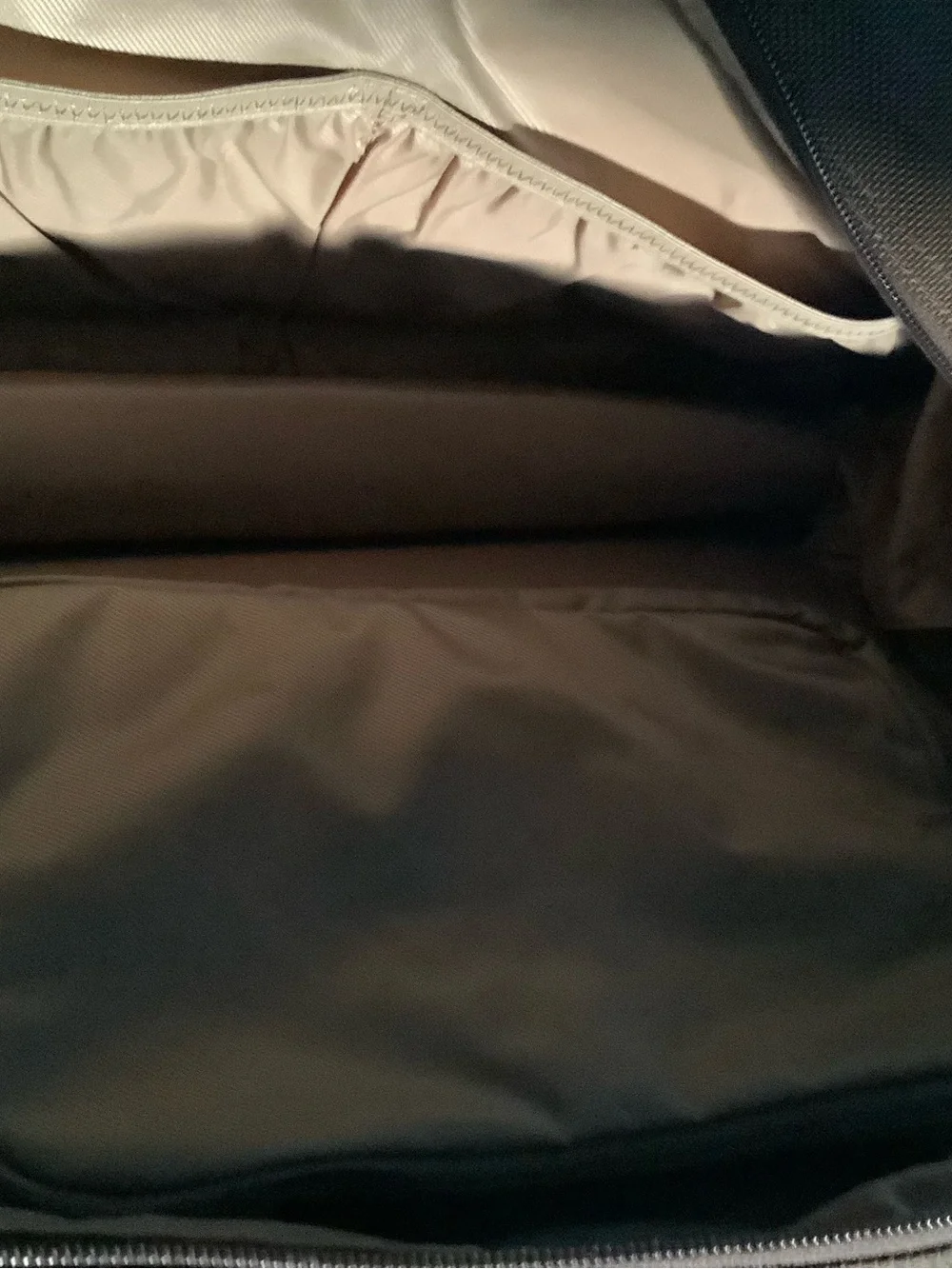 Briggs & Riley Tan/Brown Laptop Brief with Front Zip Pocket